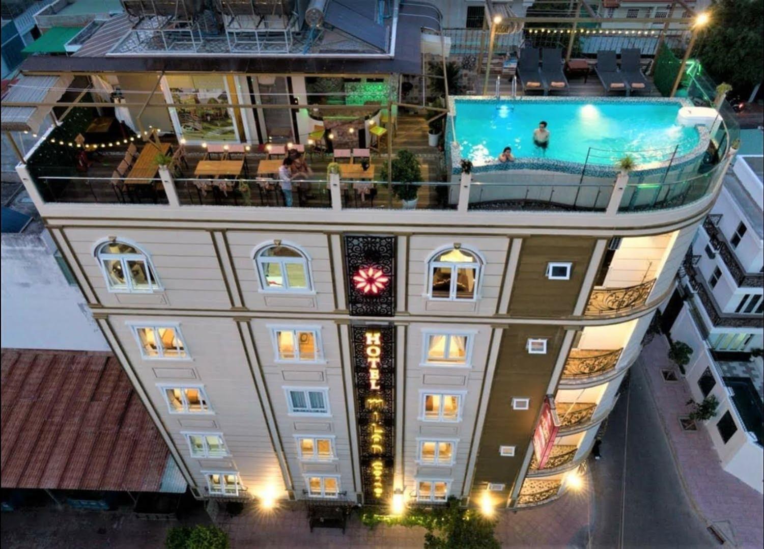 Milan Corner Hotel Вунгтау Экстерьер фото
