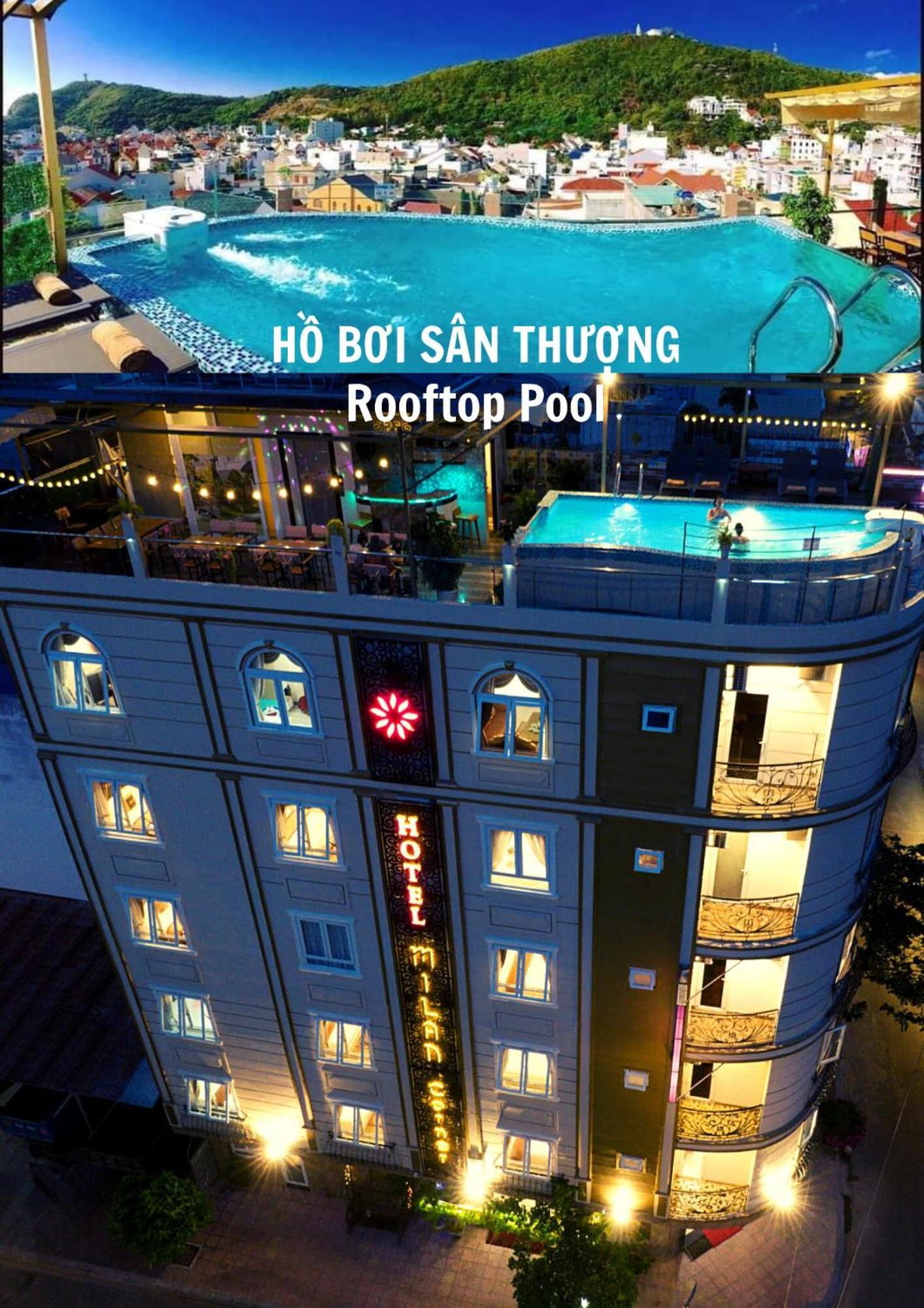 Milan Corner Hotel Вунгтау Экстерьер фото